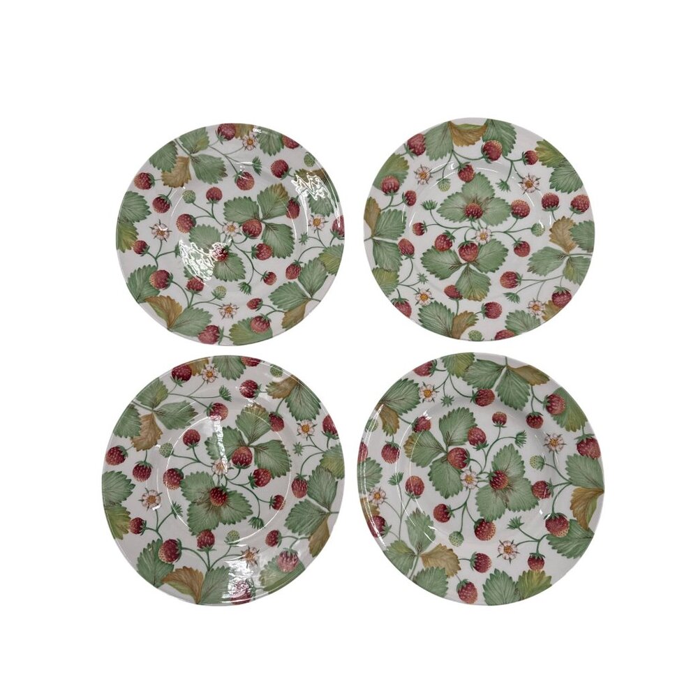 Royal Stafford Fine Earthenware Salad Plate Set Of 4‎ Wildberry 7.5" Diameter